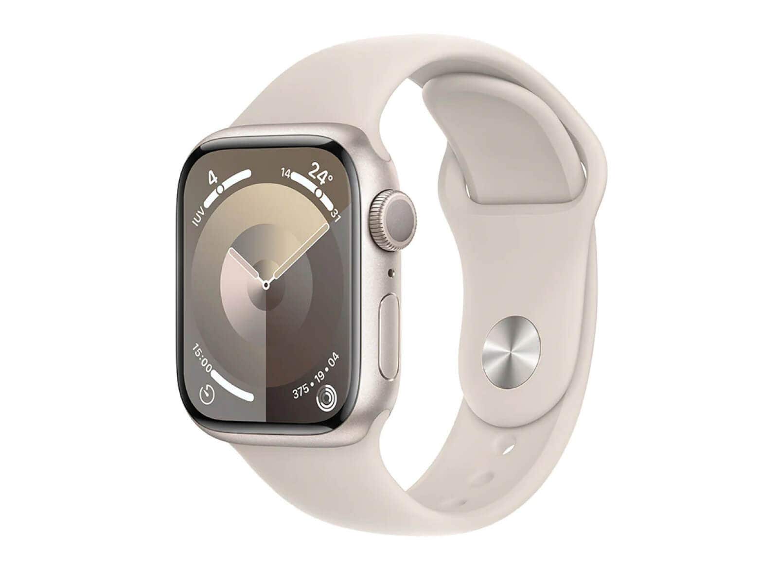 Apple Watch Series 9 GPS, 41mm (Blanco)