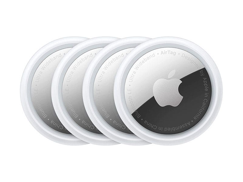 Apple AirTag, 4Pack (Blanco)