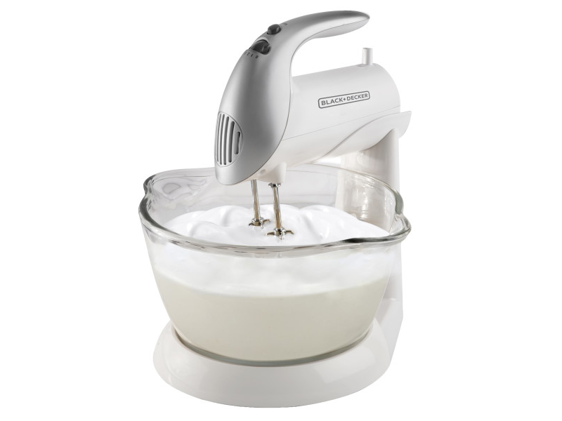 Black + Decker, MX900, Batidora de pedestal, Color Blanco