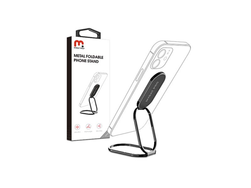 MYBAT PRO, Base ajustable y doblable para celular (Negro)