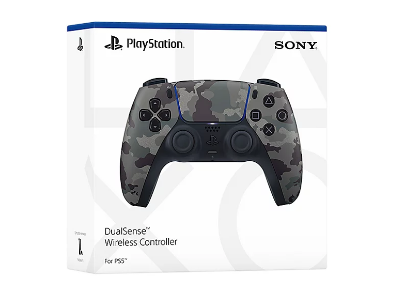 Control Sony PS5 DualSense Inalámbrico Gris Camuflaje