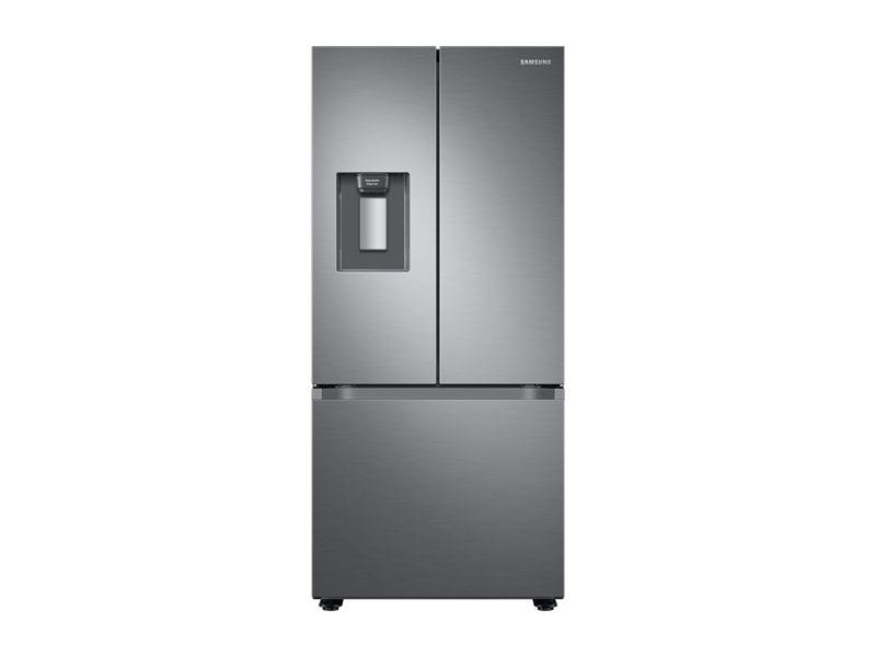 Refrigeradora French Door de 22' Inverter, con dispensador. RF22A4220S9, Samsung