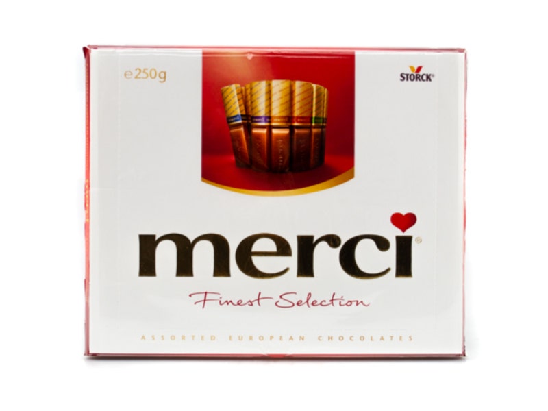 CHOCOLATES STORCK MERCI FINEST SELECTION, 250G