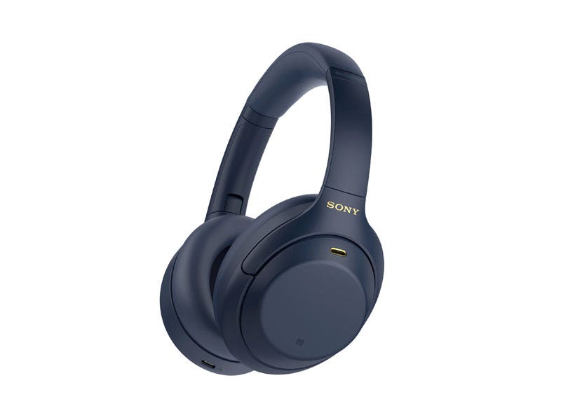 Audífonos Sony WH1000XM4 Over-Ear Inalámbricos con Noise Cancelling y Sensor de Gestos (Azul)